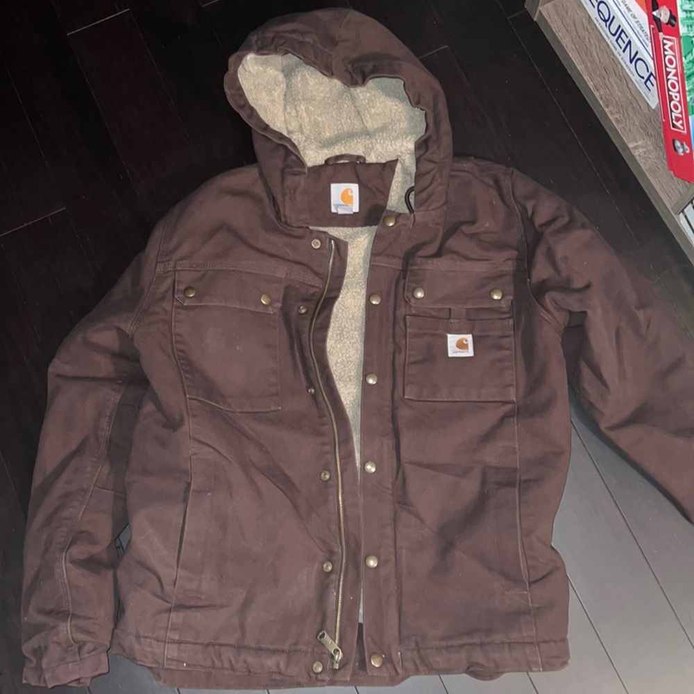 Carhartt Sherpa-lined Utility Jacket